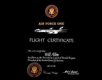 Air Force One WGA B
